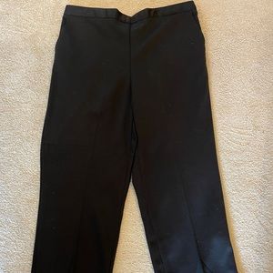 Alfred Dunner Black Pants 18